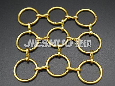 金屬環裝飾簾