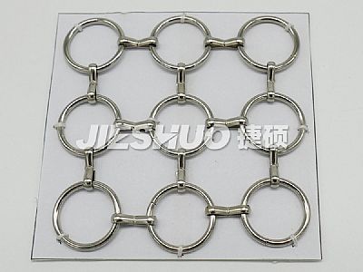 金屬環裝飾簾