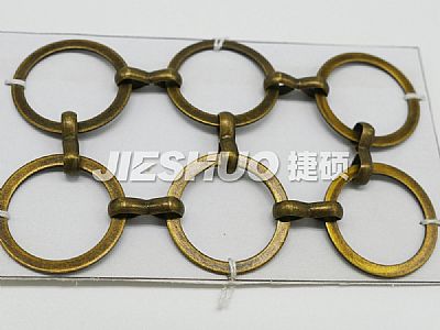 金屬環裝飾簾